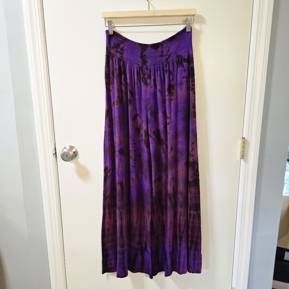 Wide-leg Lounge Pants - Picture 3 of 4